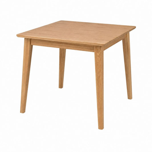 Esstisch Eiche massiv natur quadratisch 80 x 80 x 75 cm